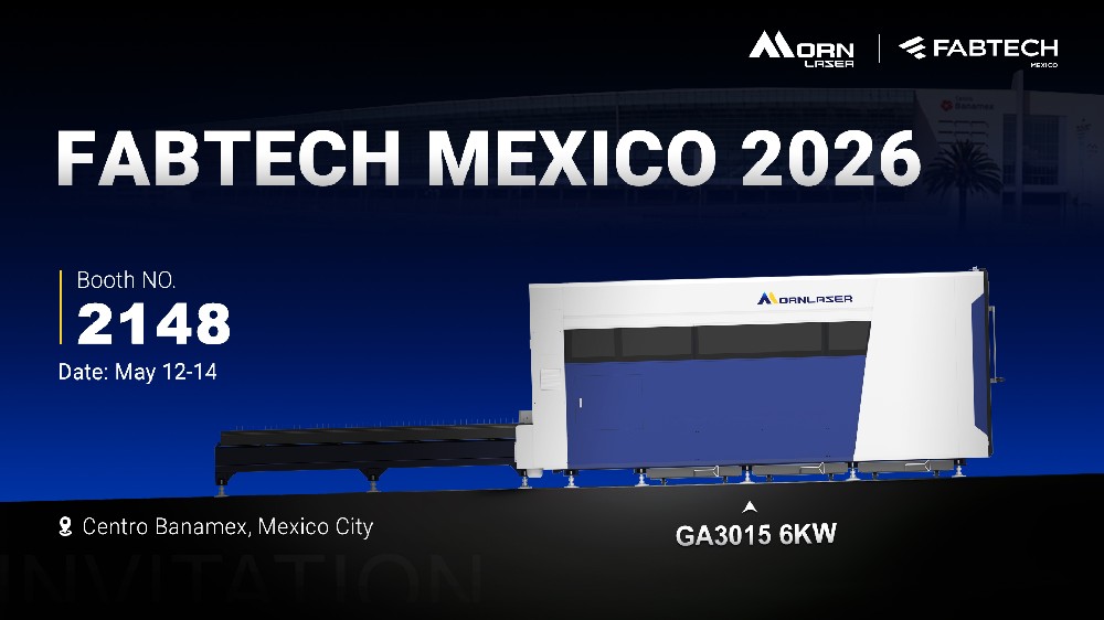 Morn Laser participera au salon FABTECH Mexico 2026 