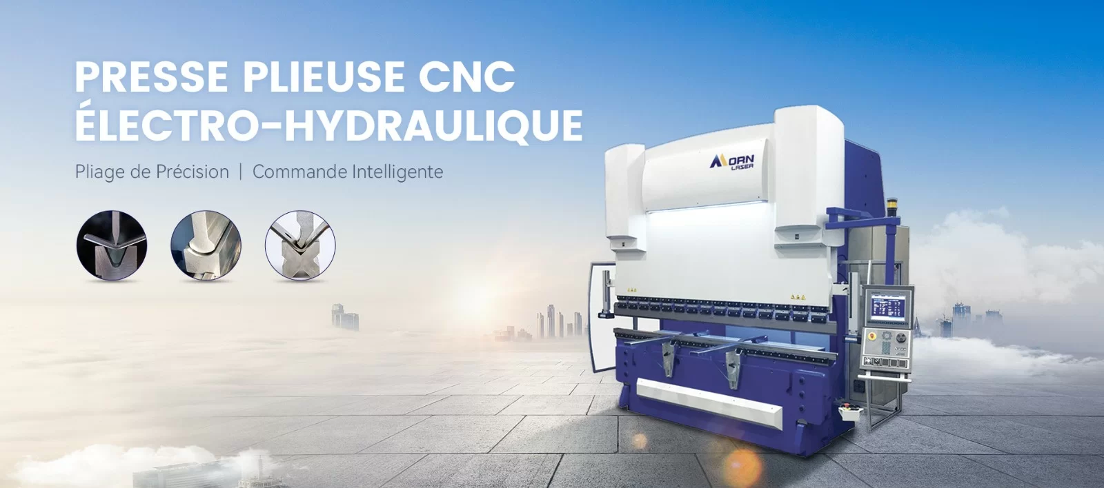 Plieuse électrique hydraulique CNC