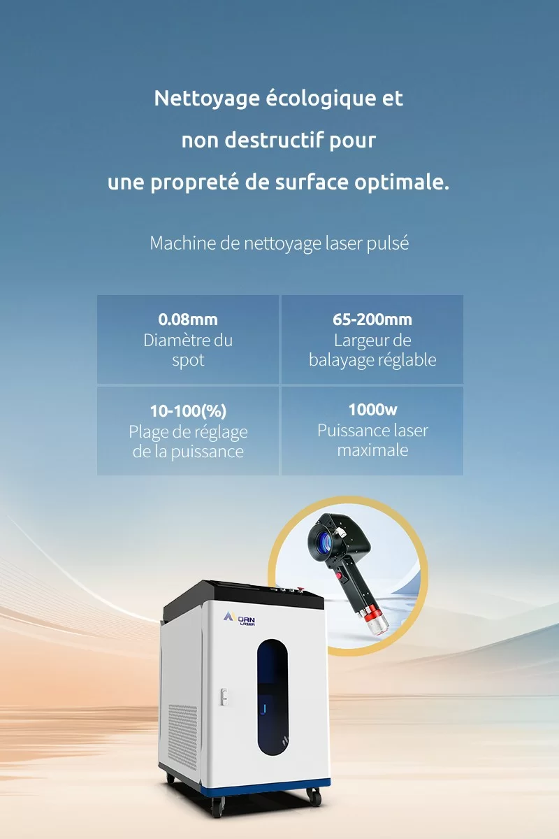 Machine de nettoyage laser pulsé