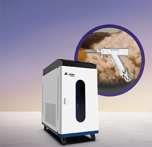 Machine de soudage laser à fibre intégrée