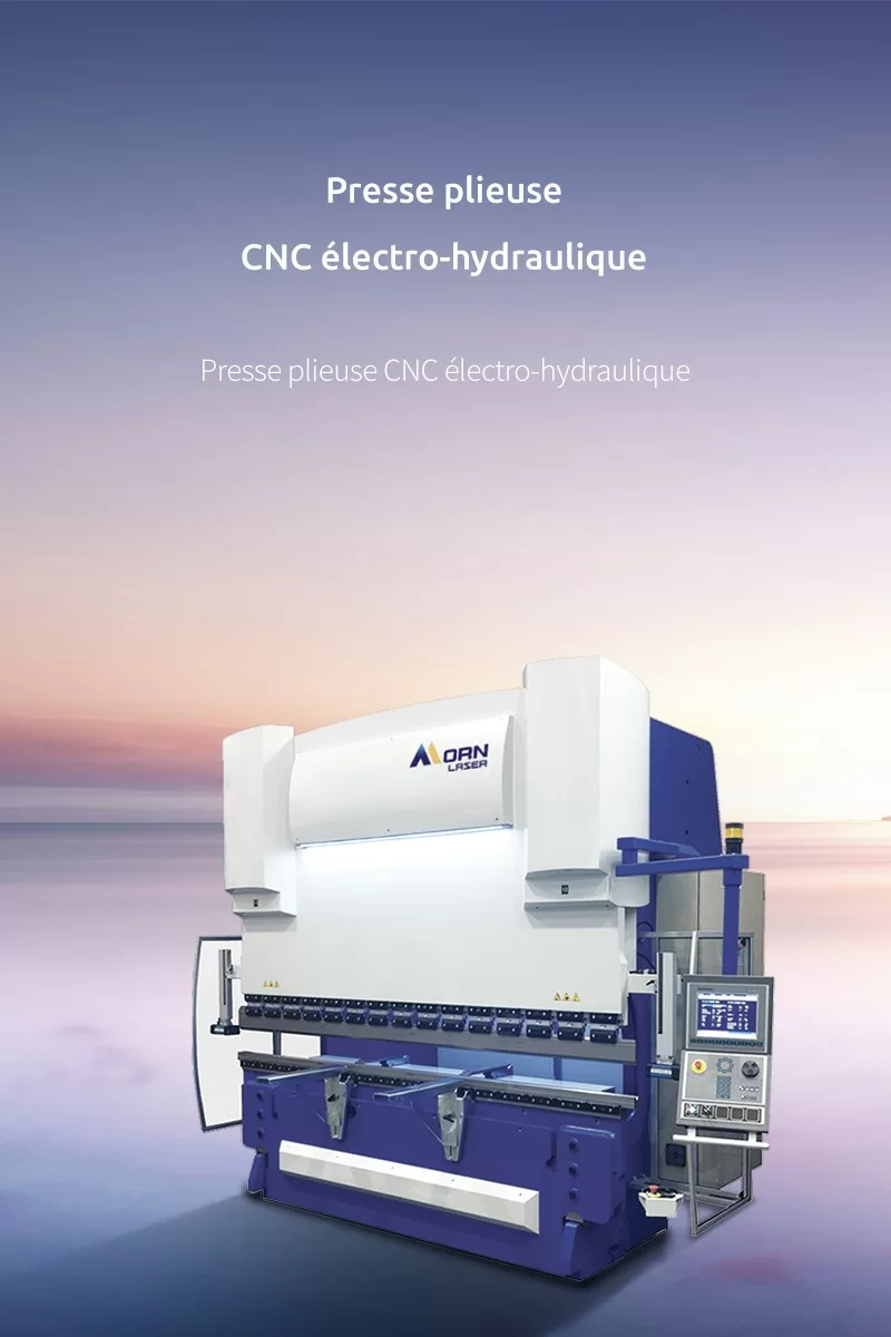 Presse plieuse CNC électro-hydraulique